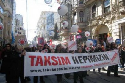 Binler Taksim’e Sahip Çıktı