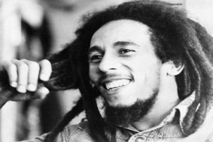 Bob Marley beyazperdede