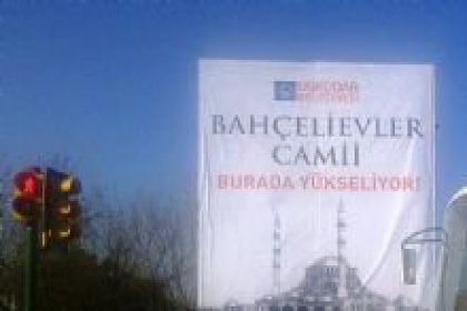 Cemevi yapımı için istenen yere Cami inşaatı başladı