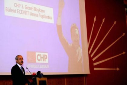 CHP Genel Başkanlarından Bülent Ecevit anıldı