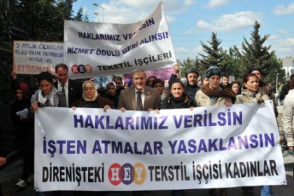 Chp’den Hey Tekstil İşçilerine Destek Ziyareti