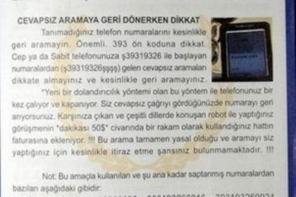 Dikkat! Polisten çok önemli uyarı!