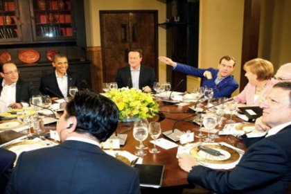G8 zirvesi Camp David'de başladı
