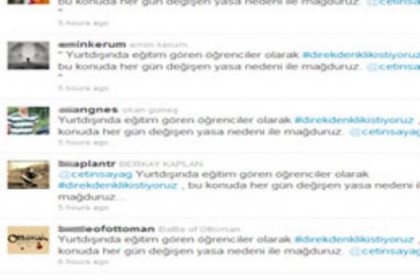 Gökhan Çetinsay'a Twit Yağmuru