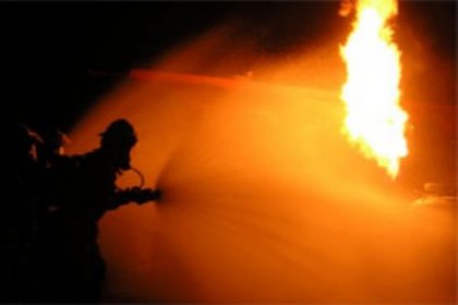 İstanbul'da Fabrika Yangını