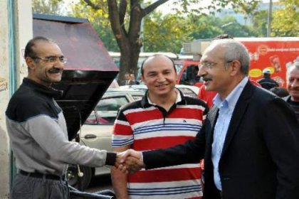 Kılıçdaroğlu, Kumrular esnafını ziyaret etti