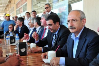 Kılıçdaroğlu'na ayran ikramı