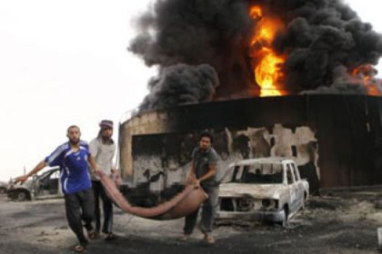 Libya'da patlama: 100 ölü