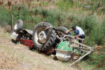 Maltepe'de 4 yaşında çocuk traktörün altında kaldı