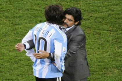 Maradona'dan Messi'ye destek