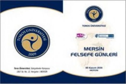 Mersin Felsefe Günleri 18-19 Kasım 2011