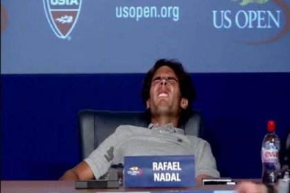 Nadal'ın çok zor anları