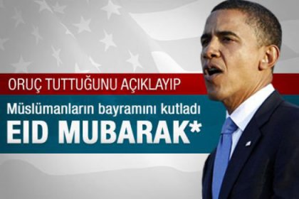 Obama'nın bayram mesajı