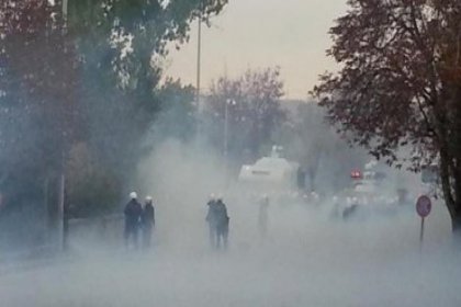 ODTÜ'de açlık grevine desteğe polis müdahalesi