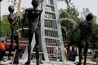 PKK öldürdü, BDP heykelini dikti