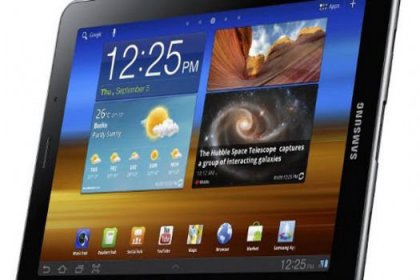 Samsung Galaxy Tab 7.7'den de vazgeçti