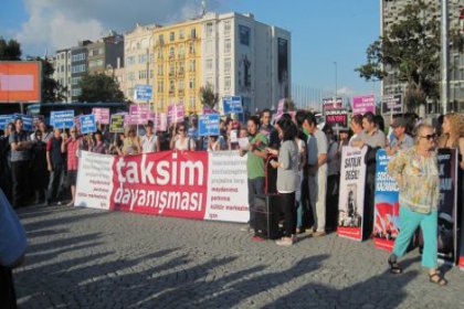 ''Taksim Dayanışması'' Basın Açıklaması Yaptı