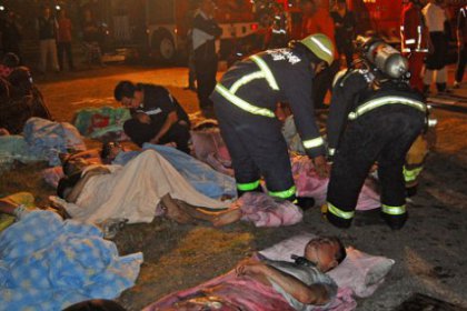 Tayvan'da hastane yandı: 12 ölü