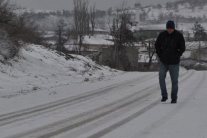 Trakya'da kar yağışı başladı