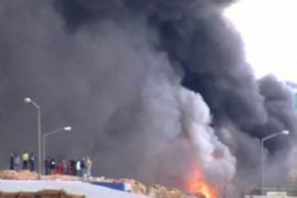 Tuzla'da kimya fabrikası yandı