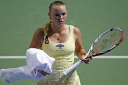 Wozniacki elendi