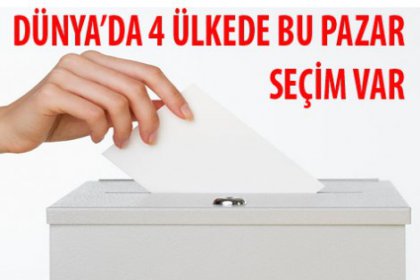 Yarın 4 ülke sandık başına!