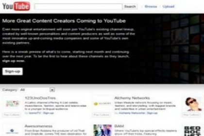 YouTube'dan TV bombası!