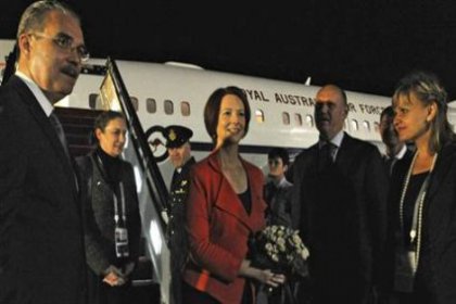 Zirvede Başbakan Gillard'a ölüm haberi