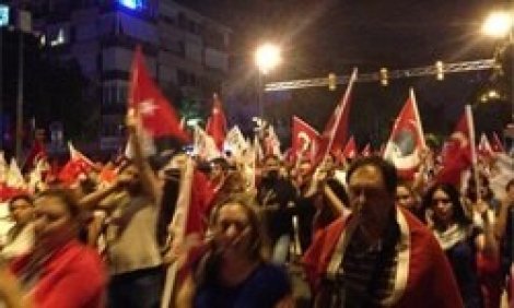 Bağdat Caddesi'nde Gezi Parkı Protestosu