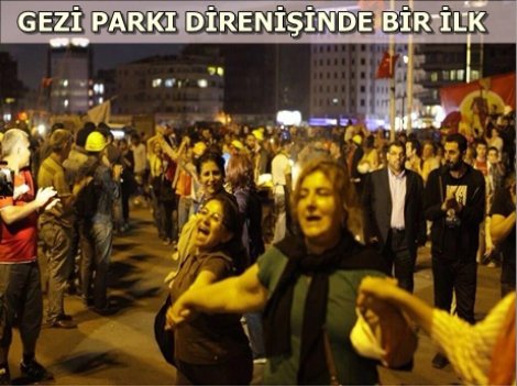 'Çapulcu anneleri' Gezi Parkı'nda!