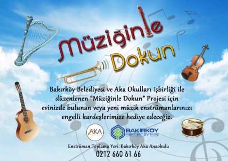 Engellilere ''müziğinle dokun''