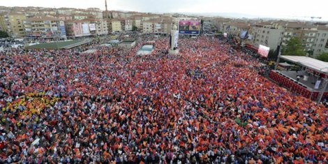 Erdoğan'ın Sincan mitingi