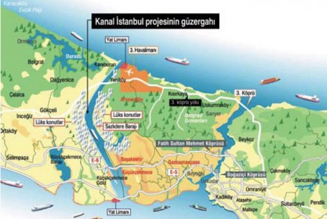 Kanal İstanbul’un güzergahı belli oldu