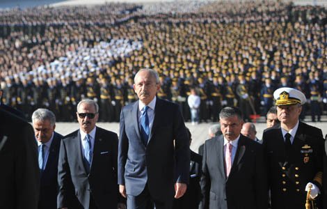 Kılıçdaroğlu Anıtkabir’de…