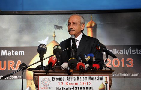 Kılıçdaroğlu: ''Hazreti Hüseyin saltanata biat etmeyen kişidir''