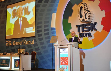 Kılıçdaroğlu TİSK Genel Kurulu'na katıldı