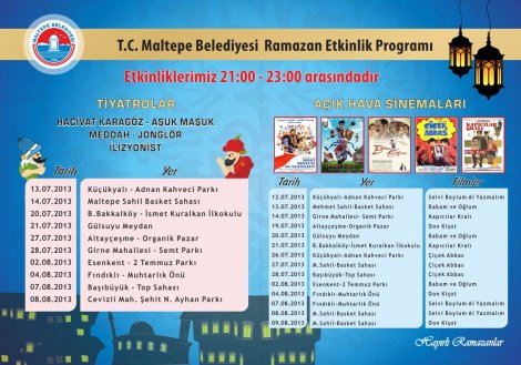 Ramazan coşkusu Maltepe’de