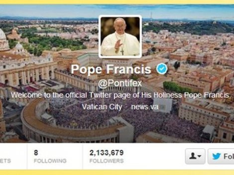 Vatikan Twitter'dan günah çıkarma izni verdi