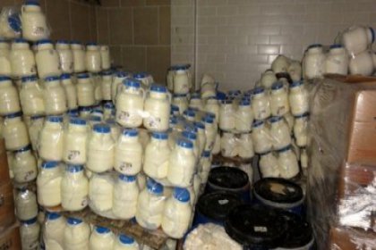 8 ton tarihi geçmiş peynir piyasaya sürülmeden yakalandı!