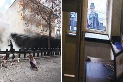 ABD Büyükelçiliği saldırısında Ecevit Şanlı'nın son görüntüsü