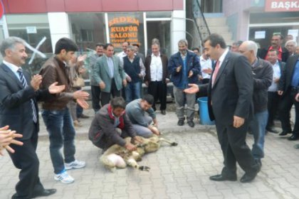 Aladağ'da Soner Çetin'e sevgi seli