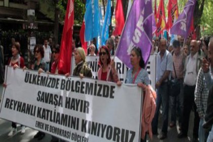 Ankara'da Reyhanlı katliamı protesto edildi