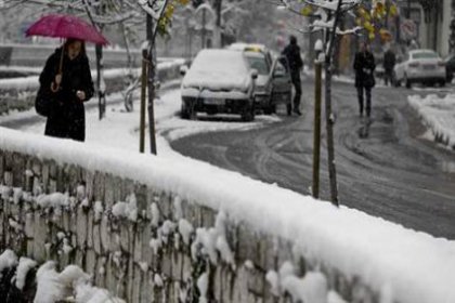 Balkanlar'dan kar ve soğuk hava geliyor