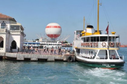 Balon Kadıköy'e veda etti
