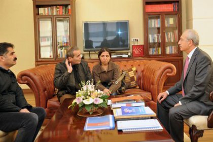 Berkin Elvan'ın ailesi Kılıçdaroğlu'nu ziyaret etti