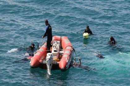 Bodrum'da kaçakları taşıyan tekne battı; 8 kayıp, 1 ölü