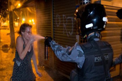 Brezilya'daki öfkeyi alevlendiren kare