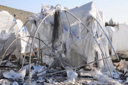 Çadırkent bombalandı 3 kişi öldü