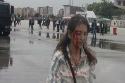 Çağlayan'da polis terörü