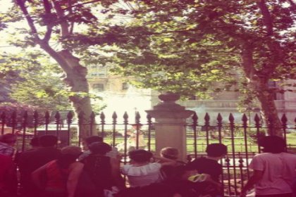 Camiye de biber gazı!